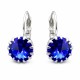 Earrings “Vintage VI (Majestic Blue)” created with Crystals by Swarovski®