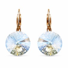 Auskarai moterims DiamondSky „Clarice II (Moonlight)“ su Swarovski kristalais