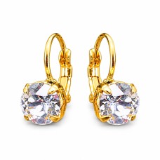 Серьги «Великолепие» с кристаллами Swarovski®