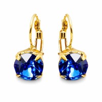 Earrings “Glory (Sapphire)” created with Crystals by Swarovski®