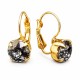 Earrings “Glory (Black Patina)” created with Crystals by Swarovski®