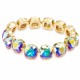 Apyrankė moterims DiamondSky „Glare (Aurora Borealis)“ su Swarovski kristalais