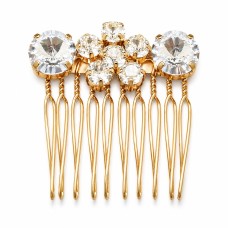Заколка для волос «Хрустальный Цветок» с кристаллами Swarovski®