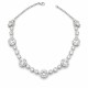 Kaklo papuošalas moterims DiamondSky „Vortex II“ su Swarovski kristalais