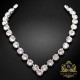 Свадебное колье «Кристальная Нить» с кристаллами Swarovski®