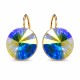 Серьги «Кларис II (Aurora Borealis)» с кристаллами Swarovski®
