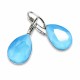 Auskarai „Crystal Drop (Summer Blue)“ su Swarovski® kristalais