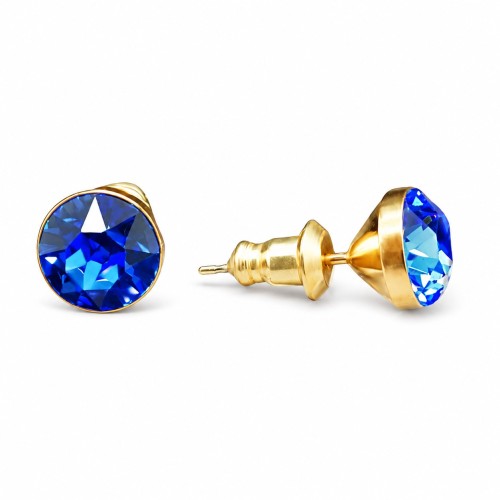 Auskarai „Classic (Sapphire)“