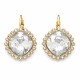 Серьги «Ослепительный Блеск III» с кристаллами Swarovski®