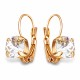 Серьги «Великолепие» с кристаллами Swarovski®