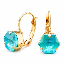 Серьги «Калейдоскоп (Laguna DeLite)» с кристаллами Swarovski®