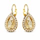 Auskarai „Celestial Drop (Golden Shadow)“ su Swarovski® kristalais