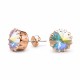 Серьги «Винтаж VII (Aurora Borealis)» с кристаллами Swarovski®