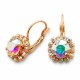Earrings “Glory II (Aurora Borealis)” created with Crystals by Swarovski®
