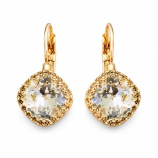 Серьги «Винтаж IV» с кристаллами Swarovski®