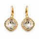 Серьги «Винтаж IV» с кристаллами Swarovski®