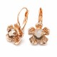 Earrings “Colorful Splendor (Rose Gold)” created with Crystals by Swarovski®