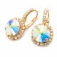 Earrings “Clarice VII” (Aurora Borealis) created with Crystals by Swarovski®