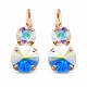 Серьги «Кларис VIII (Aurora Borealis)» с кристаллами Swarovski®