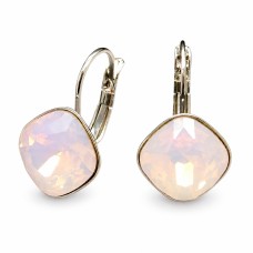 Серьги «Ослепительный Блеск IV (Rose Water Opal)» с кристаллами Swarovski®