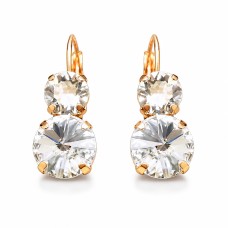 Auskarai moterims DiamondSky „Clarice VIII“ su Swarovski kristalais