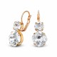 Серьги «Ослепительный Блеск VI» с кристаллами Swarovski®