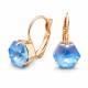 Earrings “Kaleidoscope (Ocean DeLite)” created with Crystals by Swarovski®