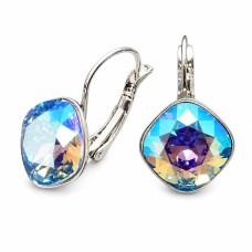 Серьги «Ослепительный Блеск IV R (Light Sapphire Shimmer)» с кристаллами Swarovski®