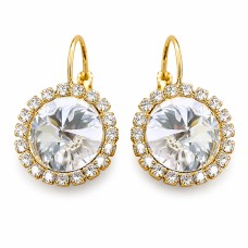 Auskarai moterims DiamondSky „Clarice“ su Swarovski kristalais