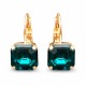 Earrings “Imperial (Emerald)” created with Crystals by Swarovski®