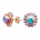 Earrings “Glory III (Aurora Borealis)” created with Crystals by Swarovski®