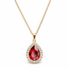 Pakabukas „Celestial Drop (Siam)“ su Swarovski® kristalais