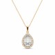 Pendant “Celestial Drop” created with Crystals by Swarovski®