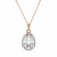 Кулон «Небесная Капля III» с кристаллами Swarovski®