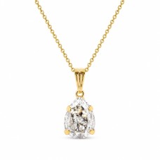 Kaklo papuošalas moterims DiamondSky Venus II (Silver Patina) su Swarovski kristalais