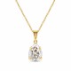 Кулон «Венус II (Silver Patina)» с кристаллами Swarovski®