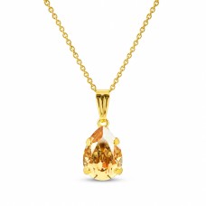 Pakabukas „Venus II (Golden Shadow)“ su Swarovski® kristalais