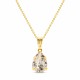 Pendant “Venus II (Rose Patina)” created with Crystals by Swarovski®
