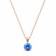 Pakabukas „Juno (Light Sapphire Shimmer)“ su Swarovski® kristalais