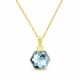 Pakabukas „Fantasy (Aquamarine Blue)“ su Swarovski® kristalais