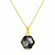 Кулон «Фантазия (Silver Night)» с кристаллами Swarovski®