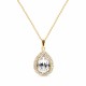 Papuošalų rinkinys moterims „Celestial Drop“ su Swarovski® kristalais