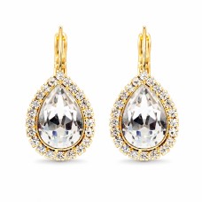 Серьги «Небесная Капля» с кристаллами Swarovski®