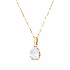 Pakabukas „Crystal Drop (White Opal)“ su Swarovski® kristalais