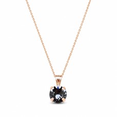 Pakabukas „Juno (Silver Night)“ su Swarovski® kristalais