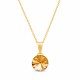 Pendant “Clarice II” (Golden Shadow) embellished with Crystals by Swarovski®
