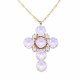 Pakabukas „Glamour (Rose Water Opal)“ su Swarovski® kristalais