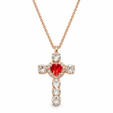 Kaklo papuošalas moterims DiamondSky „For You“ su Swarovski kristalais
