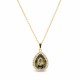 Papuošalų rinkinys moterims „Celestial Drop (Gold Patina)“ su Swarovski® kristalais