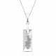 925 Sterling Silver Jewelry Set “Growing Crystal II” created with Crystals by Swarovski®